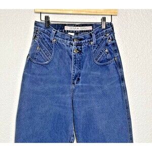 ZENA vintage 80s 90s womens jeans sz 10 Y2K unique retro party western Mom jeans